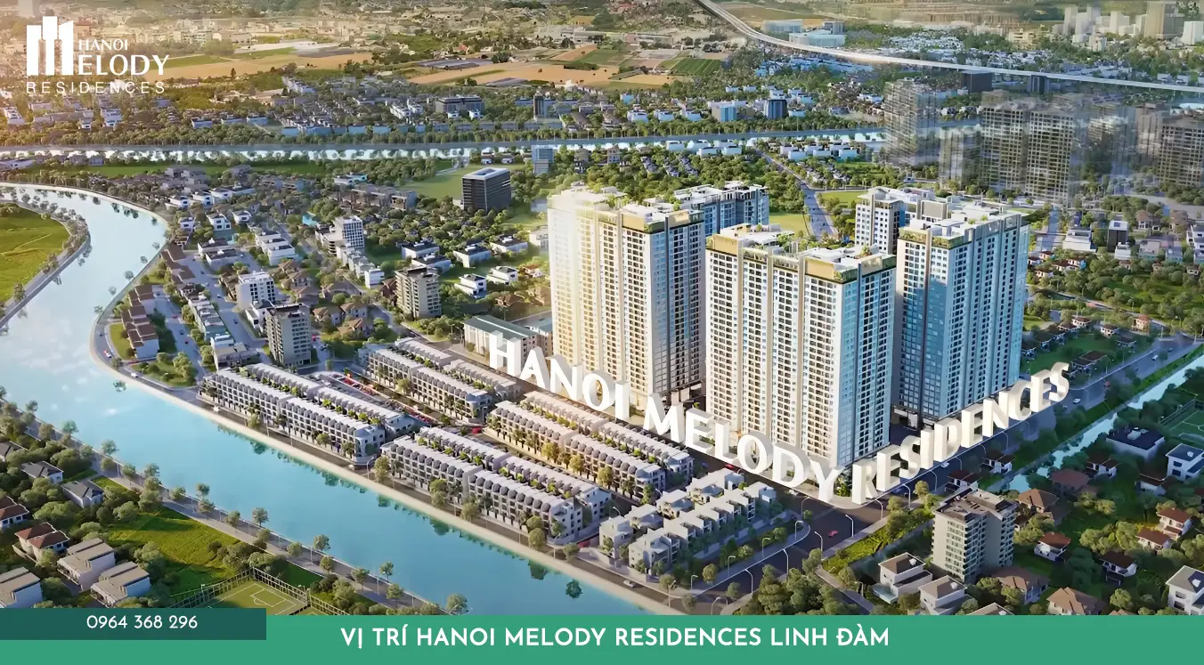 Phối cảnh Mặt bằng Hanoi Melody Linh Đàm Residences